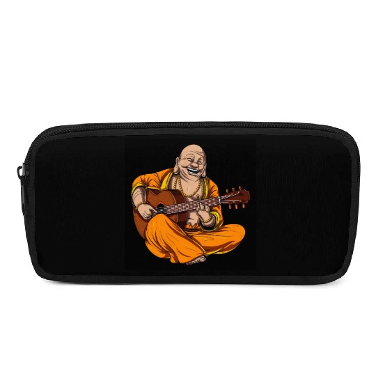 Buddha Playing Guitar Pencil Cases