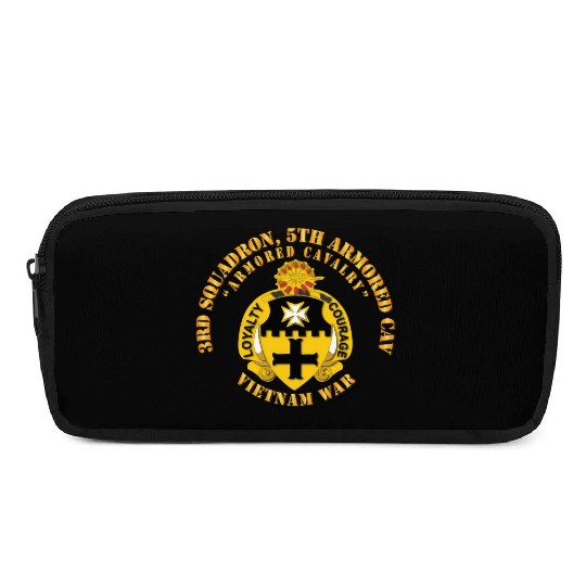 Army 3rd Squadron 5th Armored Cav Vietnam War Pencil Cases