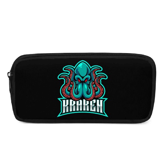 Seattle Kraken Octopus Pencil Cases