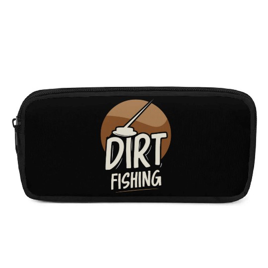 Dirt Fishing Metal Detecting Detection Detector Pencil Cases