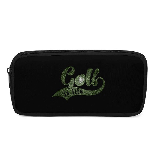 GOLF IS LIFE Distressed Look Pencil Cases