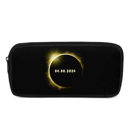 Total Solar Eclipse 4.08.24 Totality Solar Eclipse Pencil Cases