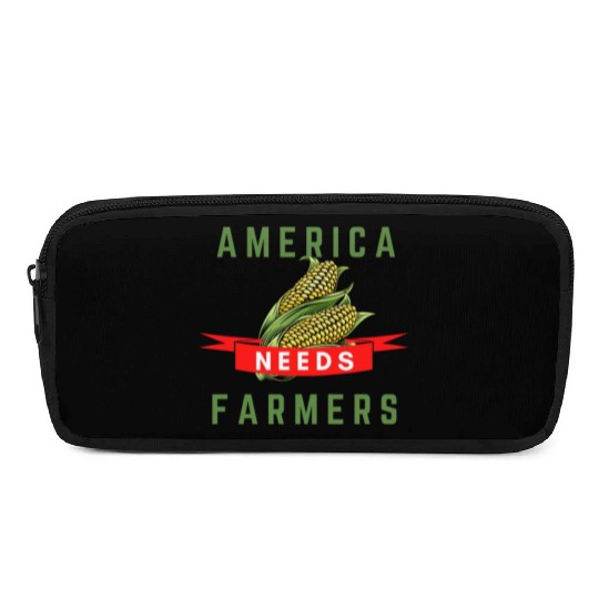 America Needs Farmers Pencil Cases - Gifts For Farmers