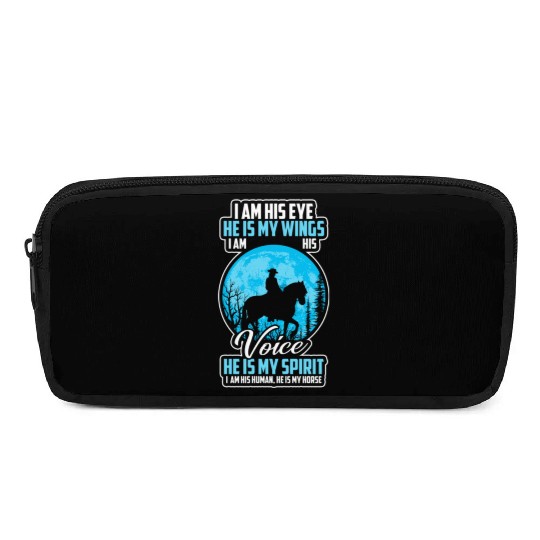 Horseback riding equestrian sport friends Pencil Cases