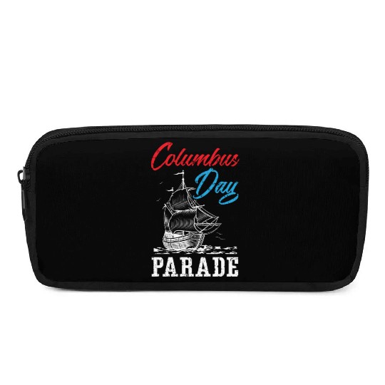 Columbus Day Parade Christopher Columbus Navigator Pencil Cases