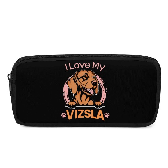 I Love My Vizsla Pencil Cases
