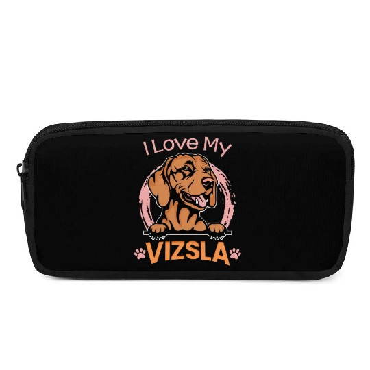 I Love My Vizsla Pencil Cases