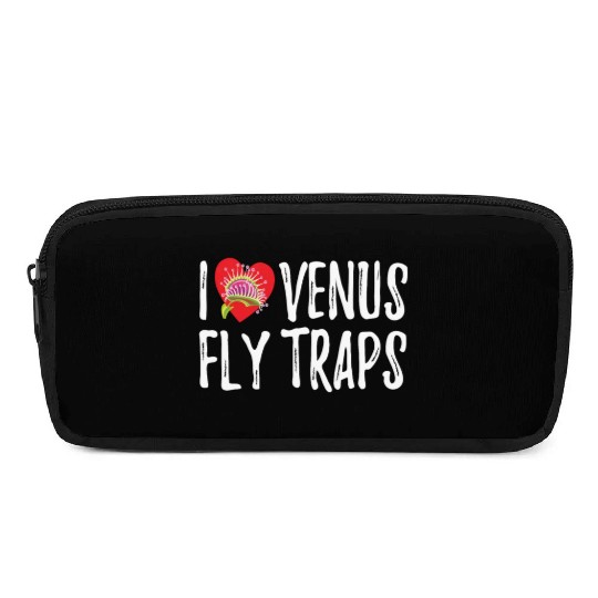 I Love Venus Flytrap Carnivorous Bite Me Pencil Cases