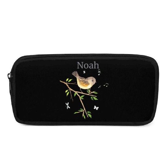 Waldier Vogel Name Noah Pencil Cases