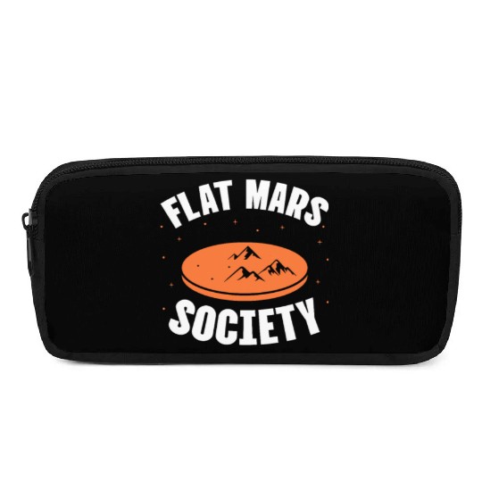 Flat Mars Society Pencil Cases