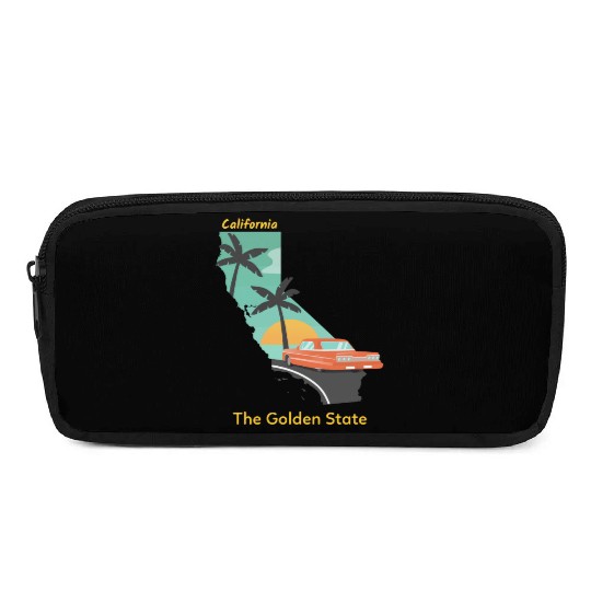 California The Golden State Pencil Cases