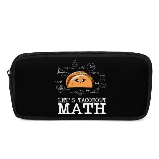 Math Teacher Calculate Let's Tacobout Taco Math Pencil Cases