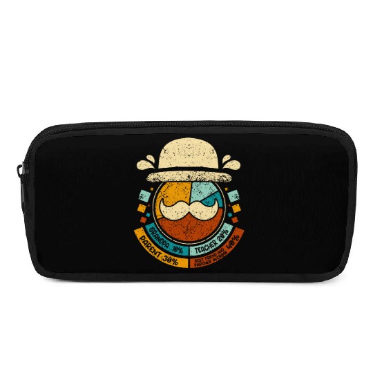 Grandpa teacher partner in crime Pencil Cases