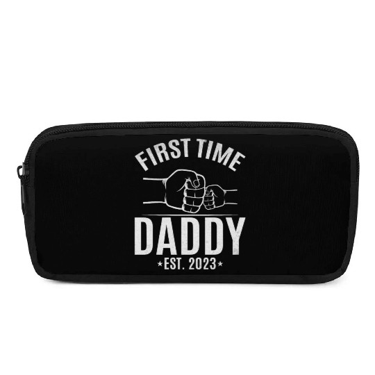 First Time Daddy Est. 2023 Daddy To Be Paternity Pencil Cases