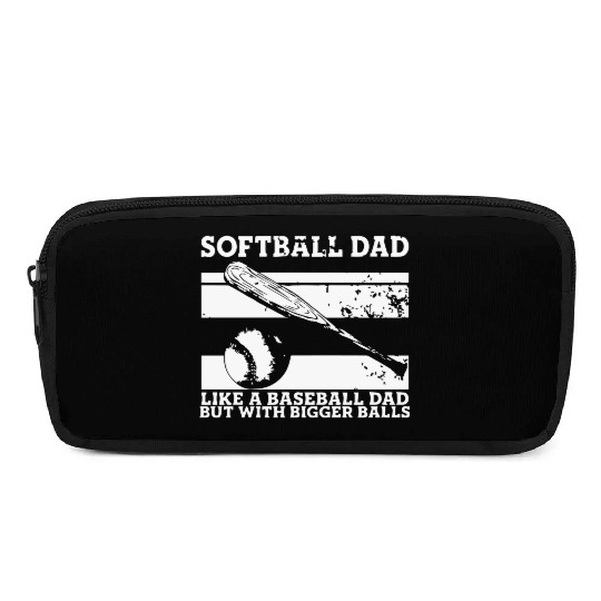 Softball Dad Pencil Cases