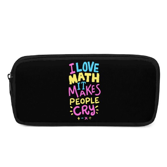 Funny Math Teacher Mathematician Math Lovers Pencil Cases