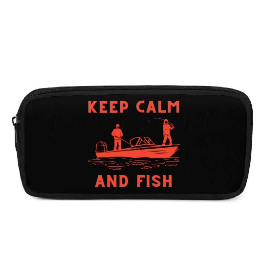 KEEP CALM AND FICH FISHING BOAT COMPETITION Pencil Cases
