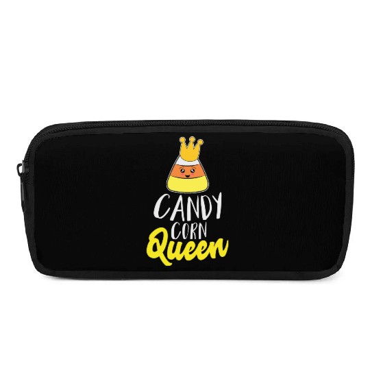 Candy Corn Queen Pencil Cases for Kid Girls Women