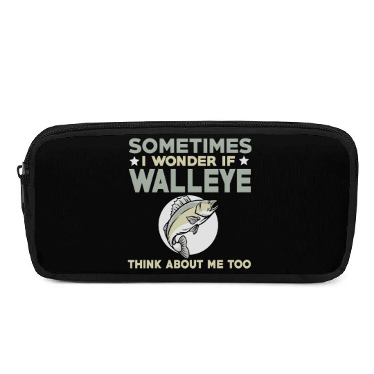 Funny Walleye Fishing Lover Pencil Cases