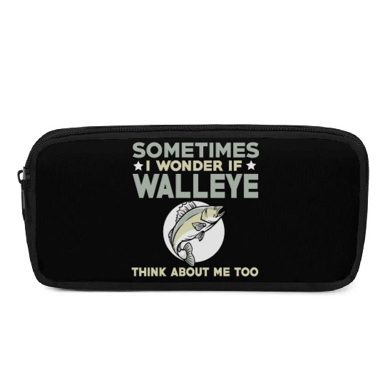 Funny Walleye Fishing Lover Pencil Cases