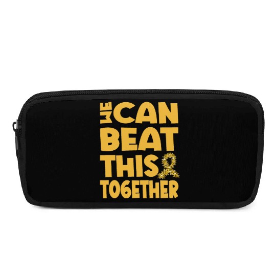 We Can Beat This Childhood Cancer Awareness Pencil Cases