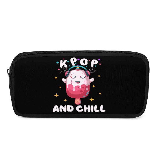 K-Pop And Chill South Korean Pop Music Fan Kpop Lo Pencil Cases