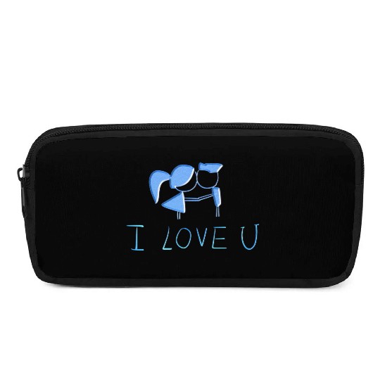 couple i love you valentines day Pencil Cases