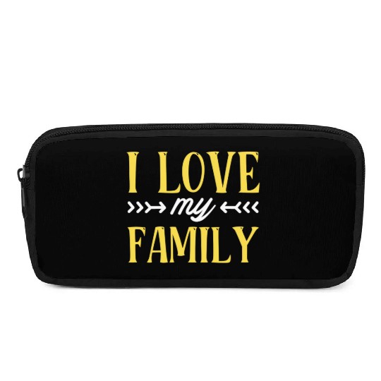 I Love My Family Reunion Families Gathering Pencil Cases