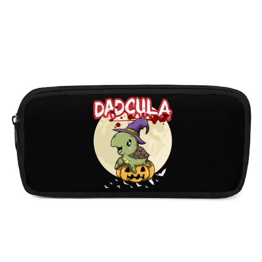 Dadcula Dracula Vampire Dad Funny Halloween Party Pencil Cases