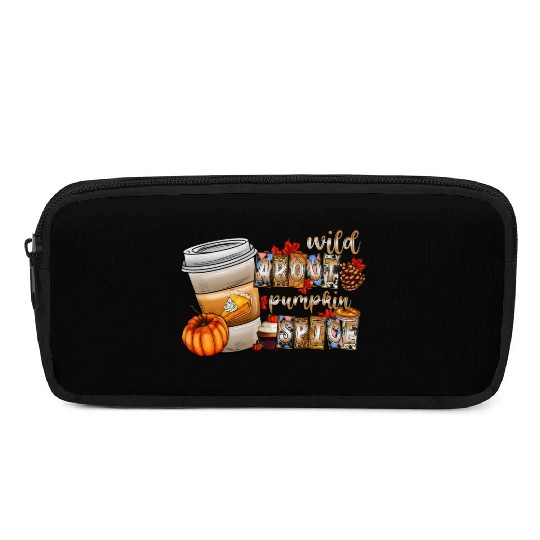 Wild About Pumpkin Spice Pencil Cases
