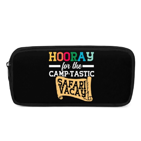 Safari Vacation Camping Travel Guide Pencil Cases