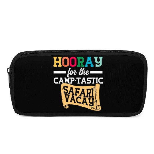 Safari Vacation Camping Travel Guide Pencil Cases