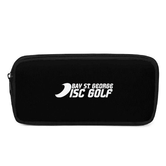 disc golf white transparent Pencil Cases