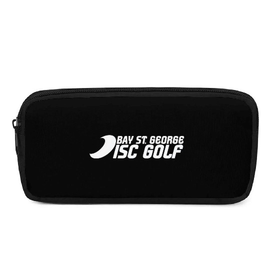 disc golf white transparent Pencil Cases