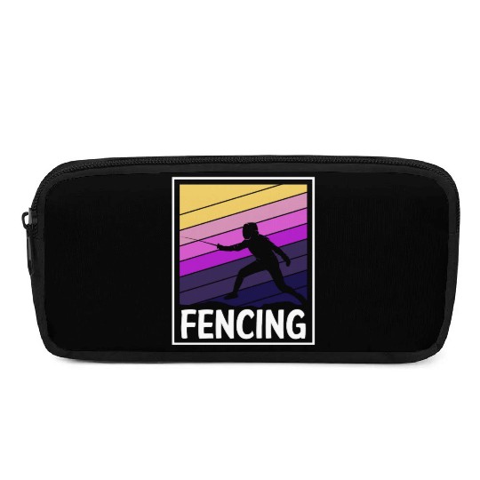 Fencing Sport Duel En Garde Foil Pencil Cases