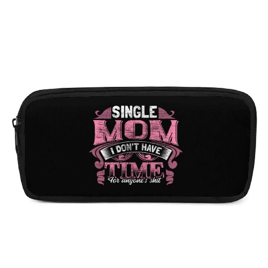 Single Mother Mom Son Gift Idea Pencil Cases