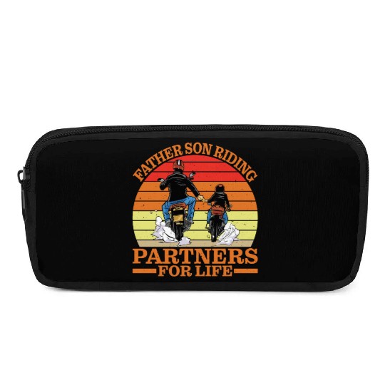 Father Son, Riding Partners For Life 4 Pencil Cases