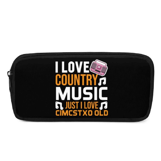 I love Country Music Pencil Cases