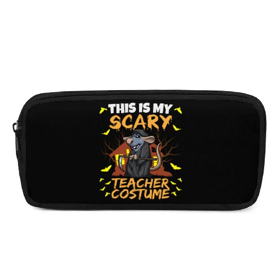 This Is My Scary Teacher Costume School Halloween Pencil Cases