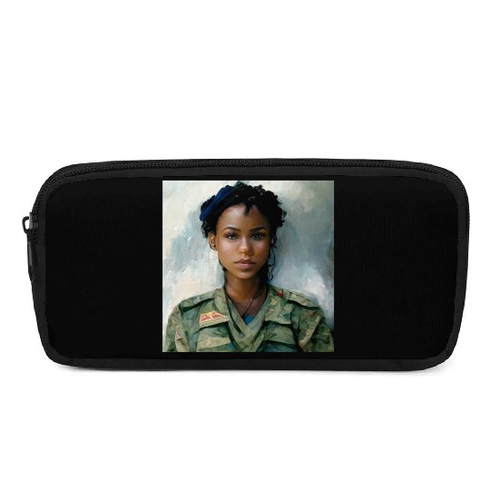 Beautiful US army combat medic painting Pencil Cases