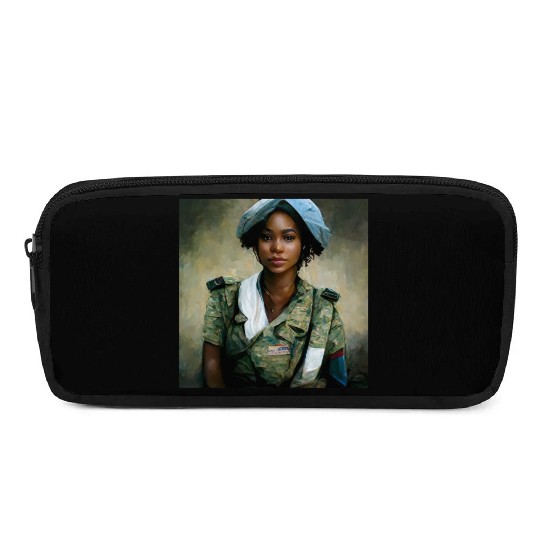 Beautiful US army combat medic painting Pencil Cases