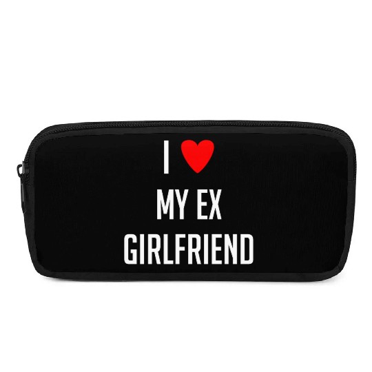 I LOVE MY EX GIRLFRIEND HEART TRENDY Pencil Cases