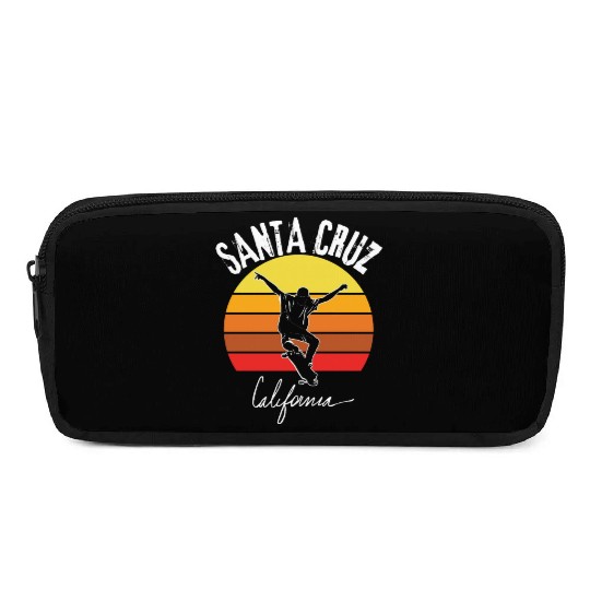 Old School Skater Santa Cruz California Pencil Cases