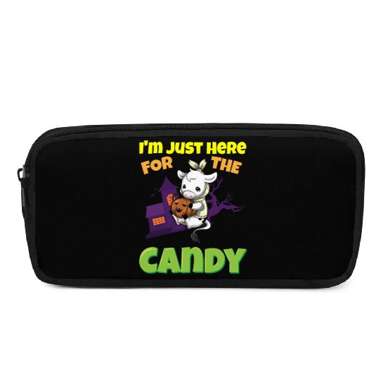 I'm Just Here For The Candy Scary Halloween Beast Pencil Cases