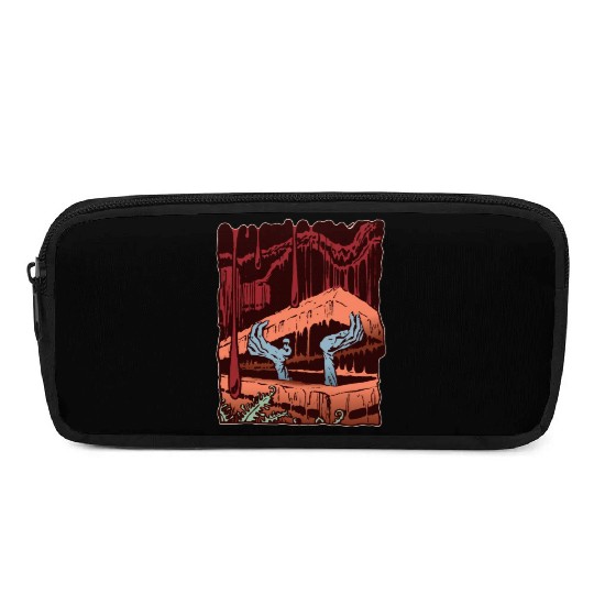 Zombie Coffin Pencil Cases