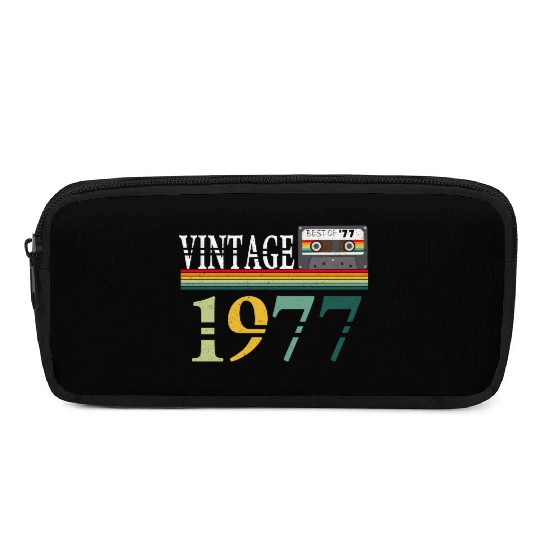 1977 Vintage Vintage Retro Birthday Gift Pencil Cases