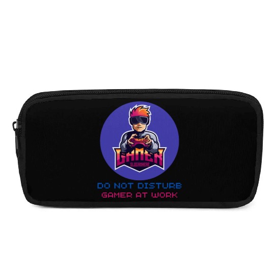 Do Not Disturb Gamer At Work-Gaming Lover Pencil Cases