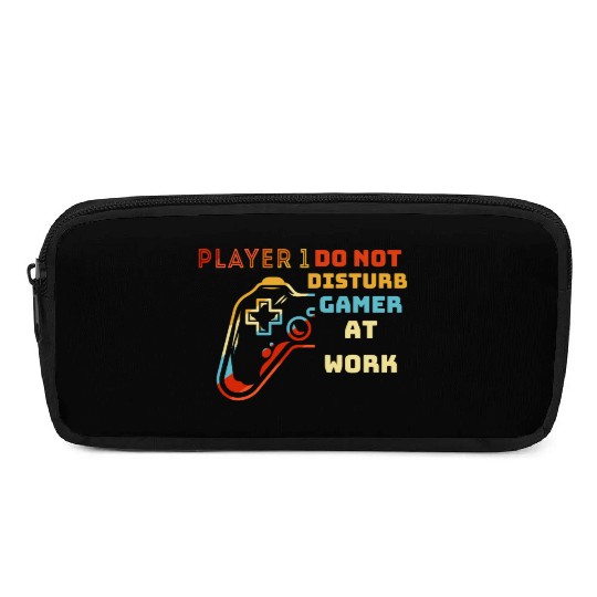 Do Not Disturb Gamer At Work-Gaming Lover Pencil Cases