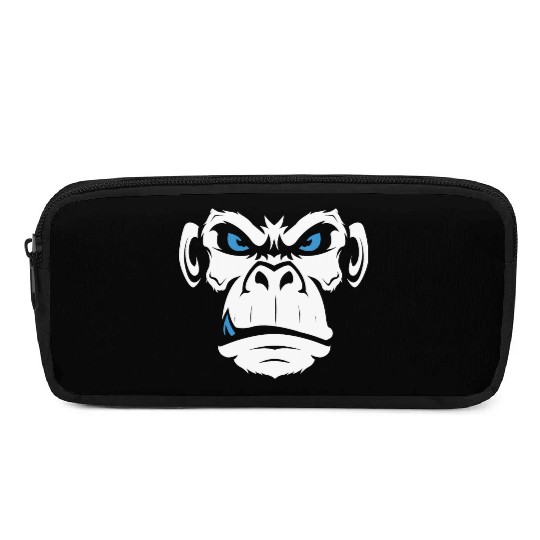 Monkey Head Angry Monkey Face Pencil Cases