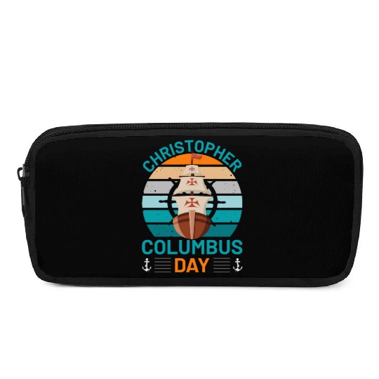 Columbus Day for Christopher Columbus lover Pencil Cases